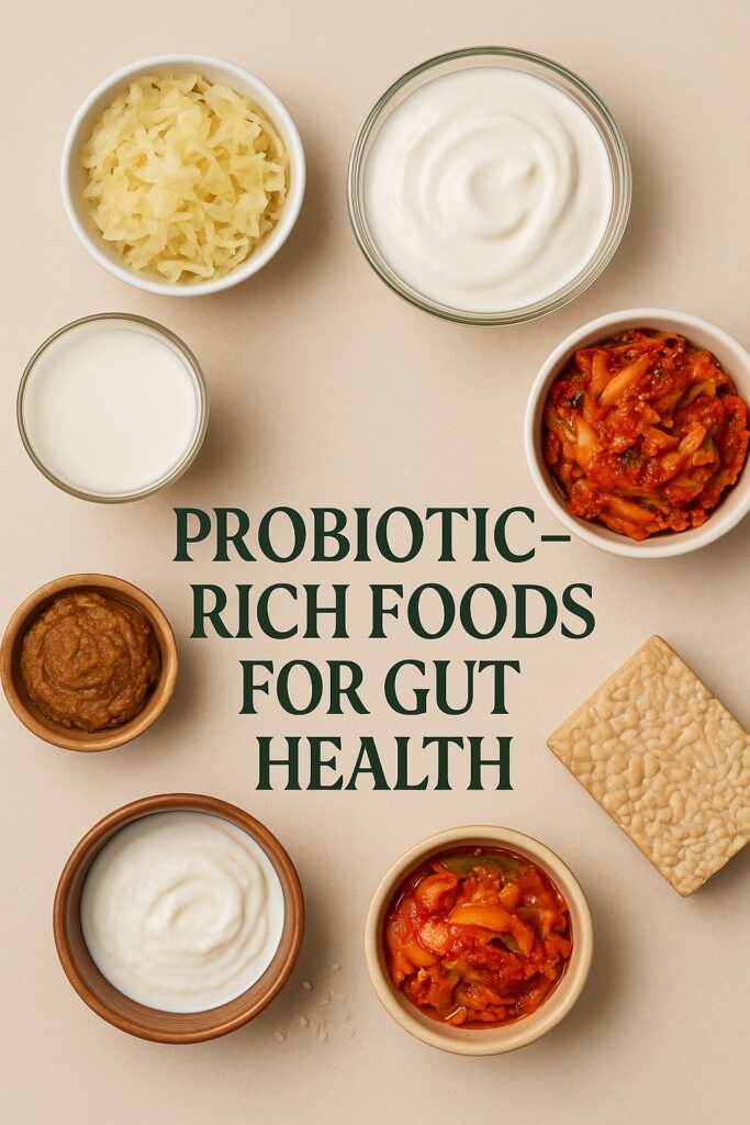 Probiotic-Rich Foods for Gut Health