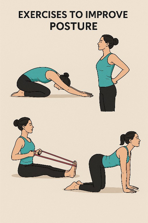 Best Exercises to Improve Posture and Reduce Back Pain