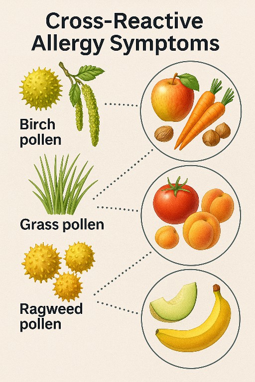 cross-reactive allergy symptoms