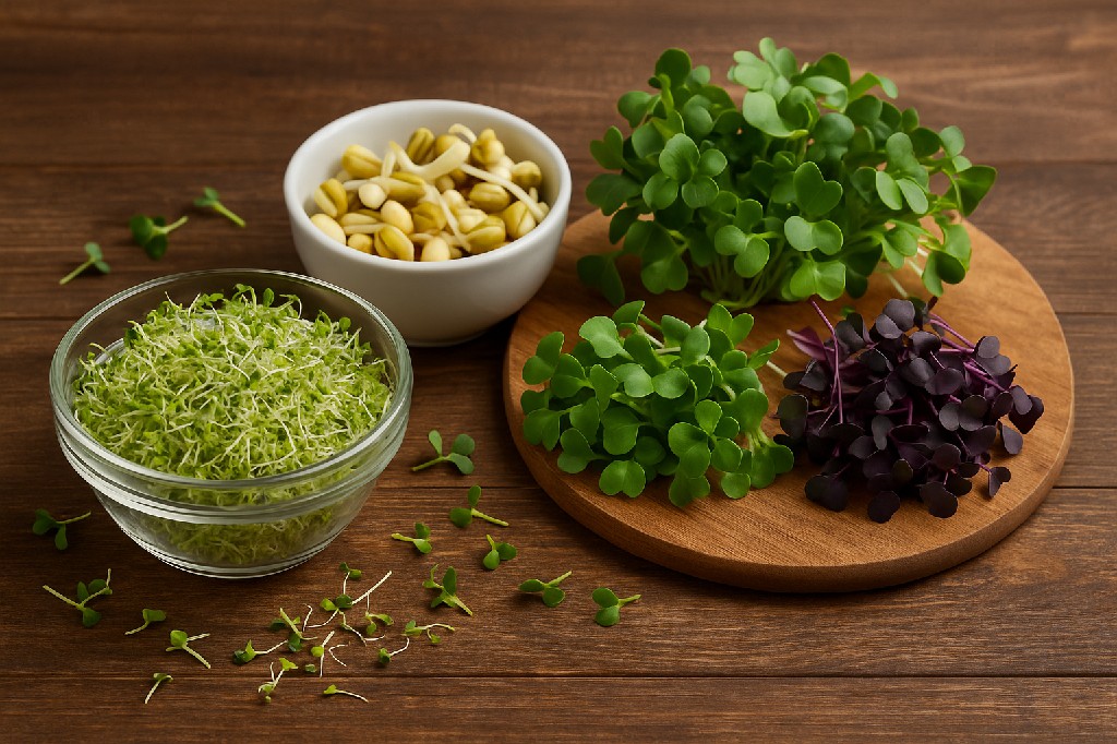 Health Benefits of Sprouts and Microgreens
