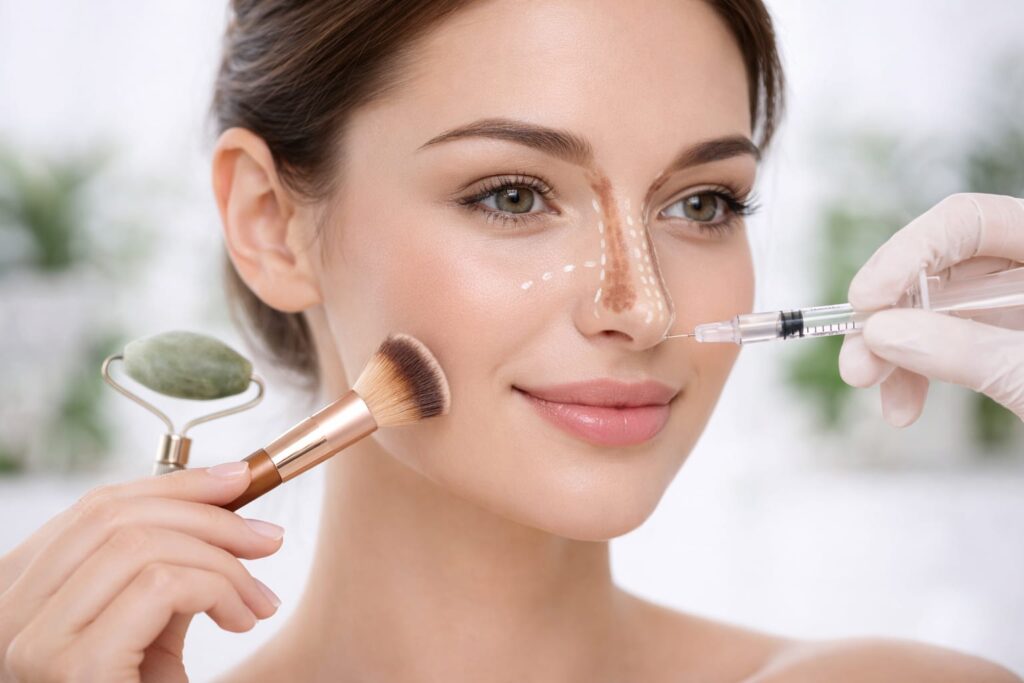 Reduce nose without surgery